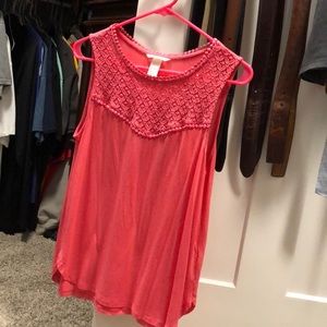 Pink tank top H&M